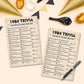 40Th Birthday Party Games, 1984 Trivia Games, Birthday Party Supplies For Adults, Fun 1984S Party Game,Pack Of 30 Cards