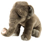 WILD REPUBLIC Plush Asian Elephant Stuffed Animal, 12" Cuddlekins, Multi Color, Polyester Material, Model 11715