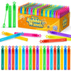 Bubble Wand, 400 Pieces Mini Bubble Wands Bulk In 10 Colors, Bubbles Party Favors Bulk For Kids, Summer Toys For Girls & Boys, C