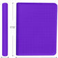 16 Pocket Card Binder  1000+ enhanced Zip Trading Card Binder  Double Sided Pocket Card Binder Album  Ringless Card Folder for MTG  TCG  Sports Card (Purple  16Pockets)