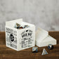 KakapopoTCG Deck Box - Fast Storage for MTG, FaB, YGO, DND Cards, 9.5x8x6.9cm, White, HDPE Plastic