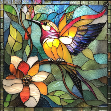Qiuenisray Wooden Puzzles For Adults, Hummingbird Flower Jigsaw Puzzles, Unique Shape Adult Puzzles, Irregular Christmas Thanksg