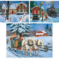 Bits And Pieces - Value Set Of Three (3) 500 Piece Jigsaw Puzzles For Adults - Puzzles Measure 18''X24'' - Greeters, Family Slei