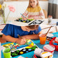 Zhanmai 30 Pcs Funny Color Your Own Summer Posters DIY Happy Summer Crafts Color Your Own Poster Bulk for Holiday Home School Pa