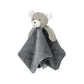 Crevent Cozy Plush Baby Security Blanket Loveys For Baby Girls Boys, Stuffed Animal Ring Rattle Shaker Toy For Newborns (Bear +