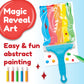 Creativity for Kids Squeegeez Magic Reveal Art Kit: Dragon - Gifts for Boys and Girls, Kids Painting Kit for Ages 7-12+
