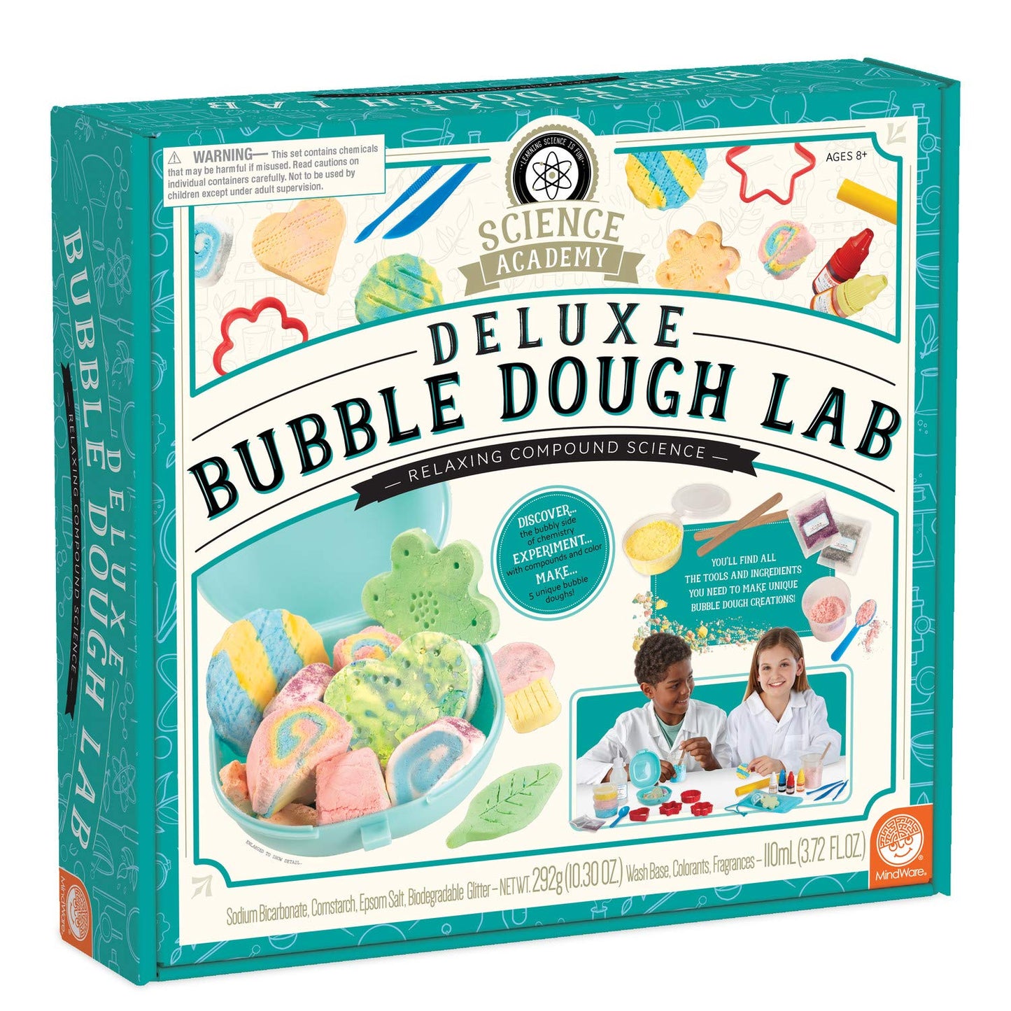 Science Academy: Deluxe Bubble Dough Lab | Multicolored Box | Pack Of 1