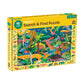 Mudpuppy Dinosaurs - 64 Piece Search & Find Puzzle Jigsaw Puzzle Featuring Diverse Prehistoric Animals And Over 40 Hidden Images