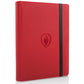 Trading Card Binder 9 Pocket  Fabmaker PU Cover Card Collection Binder for 360 Cards  enhanced Card Book  Sturdy Card Holder Folders  Card Album for YuGiOh  MTG  TCG  Game Cards & Sports Cards  Red