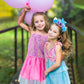 Jeowoqao Mermaid Princess Dress Up Costume, Girls Dress Up Pretend Play Clothes Gift 13Pcs Princess Costume For Little Girls Age 3 4 5 6 Years