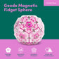 Speks Geode Magnetic Fidget Toy | Sensory Desk Toy for mature-themeds & Teens 14+ | Stress Relief Gift | Sphere  Rose