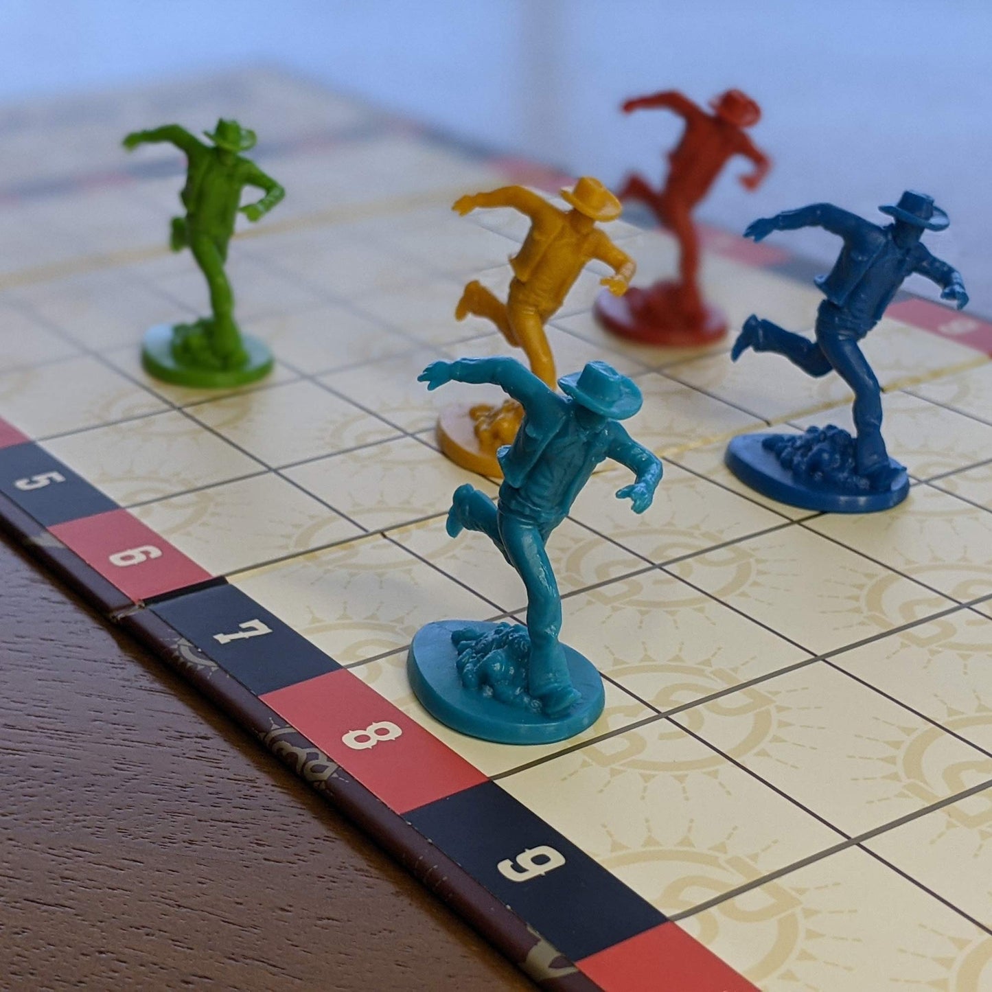 Run, Cowboy, Run! The Fast-Paced Card Game Of Running Cowboys, Perilous Hazards ... And Gold! Ages 10 Plus, Family Friendly, 2-6 Players