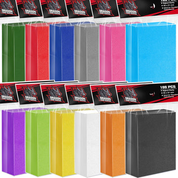 Vkshop 1200 Pack Matte Trading Card Sleeves Perfect For Mtg Cards,12 Colour Card Sleeves Magic The Gathering,Standard Cards Fit
