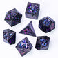 UDIXI Metal DND Dice Set, 7PCS Polyhedral D&D Dice Set Dragon d and d Dice for MTG Dungeons and Dragons Role Playing Games (Purp
