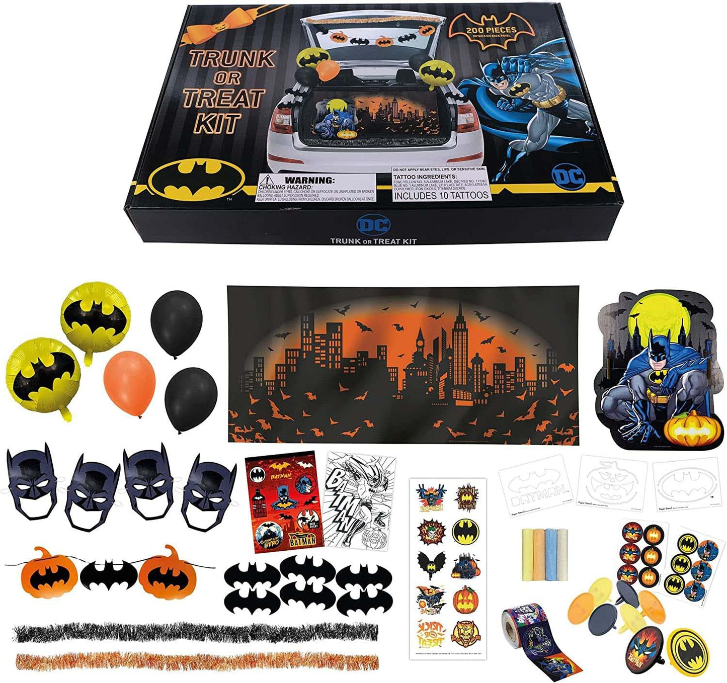 Batman Trunk or Treat Kit