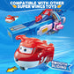 Super Wings Transformer Toys, 2 In Jett Robot Transformer Action Figures, 2-In-1 Mode Robot Transformer Toys For Boys Girls 4-6 6-8, Fun Plane Toys For Boys Toddlers Kids Age 3 4 5 6 7 8