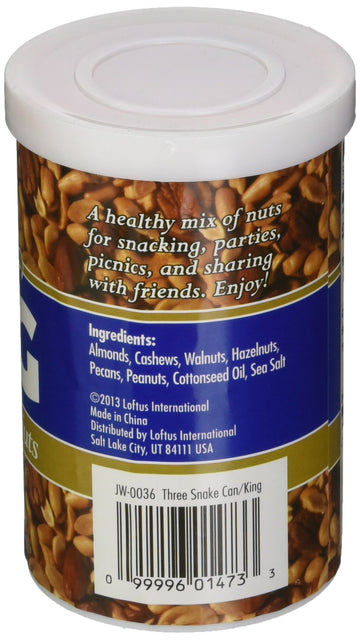 Loftus International Loftus Three Snakes In A Can - King Deluxe Mixed Nuts Prank