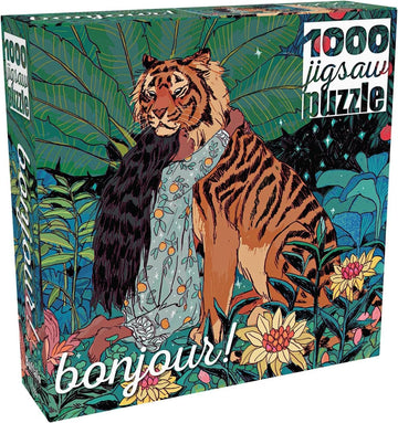 Buffalo Games 1000 Piece Jigsaw Puzzle - Em Niwa Wild Friend - Large Multicolor Paper Puzzle - Perfect for Game Nights - Model 13707