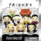 Friends Plush Bag Clip Blind Bag (One Random Bag Clip Per Purchase)