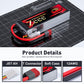 Zeee Premium Series 3S 5200mAh Lipo Battery 11.1V 100C Soft Case Battery with T Connector for RC Plane Quadcopter RC Airplane RC