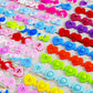 Valentines Day Gifts for Kids - 24 Pack Valentines Cards with Heart POP Bracelets - Sensory Fidget Toys Valentine for School Cla