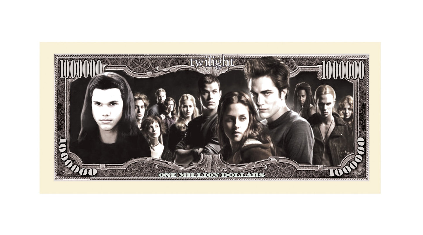Twilight $Million Dollar$ Novelty Bill Collectible
