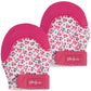 Pbnj Baby Silicone Infant Teething Mitten Teether Glove Mitt Toy - Heart 2Pk