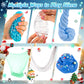 Lawoho 6 Packs Snow Slime Kit - Cloud Slime, Butter Slime, Clear Slime & Water Slime, Crunchy Slime For Kids With Slime Add-Ins, Slime Kit For Girls & Boys Birthday Halloween Christmas Easter Favors