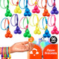 Upbrands 96 Bubbles Party Favors For Kids, Upgraded Fidget Pop-It Zipper Bracelets, Stress Relief And Adhd Fidget Toys For Kids, Kit For Goodie Bag