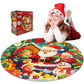 Talgic 70 Piece Christmas Puzzle With Santa Claus & Snowman, Large Round Floor Puzzles For Kids Ages 4-8, 3-5 And Up, Holiday And Christmas Jigsaw Puzzles, Wonderful Kids Puzzles Gift For Christmas