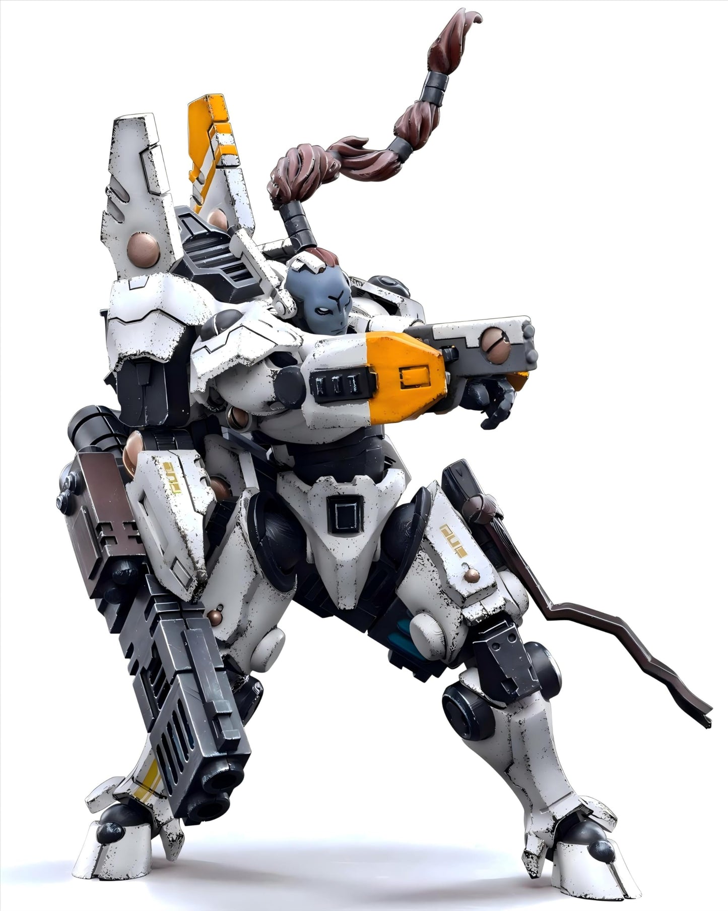 JOYTOY Warhammer 40K 1/18 Action Figures - T'au Empire Commander Shadowsun Perfect for Collectors & Decor - Ideal Gift for Birthdays/Christmas - Character Figure - JT3730