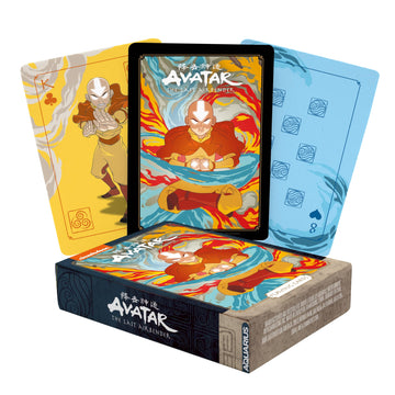 Aquarius Avatar Playing Cards - Avatar: The Last Airbender Shaped Deck Of Cards For Your Favorite Card Games - Officially Licensed The Office Merchandise & Collectibles