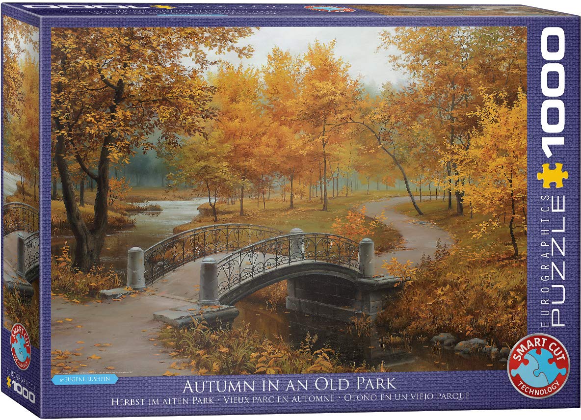 Eurographics Autumn In An Old Park By Eugene Lushpin 1000-Piece Puzzle