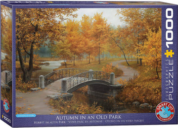 Eurographics Autumn In An Old Park By Eugene Lushpin 1000-Piece Puzzle