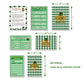 BEUFSE St' Patricks Day Friendly Feud Game Set, St' Patricks Day Party Game Supplies, St' Patricks Day Games for Adults, Feud Qu