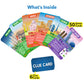 Skillmatics Card Game - Guess in 10 Cities, Educational Travel Toy for Ages 8+, Multicolor, Model SKILL35GAW