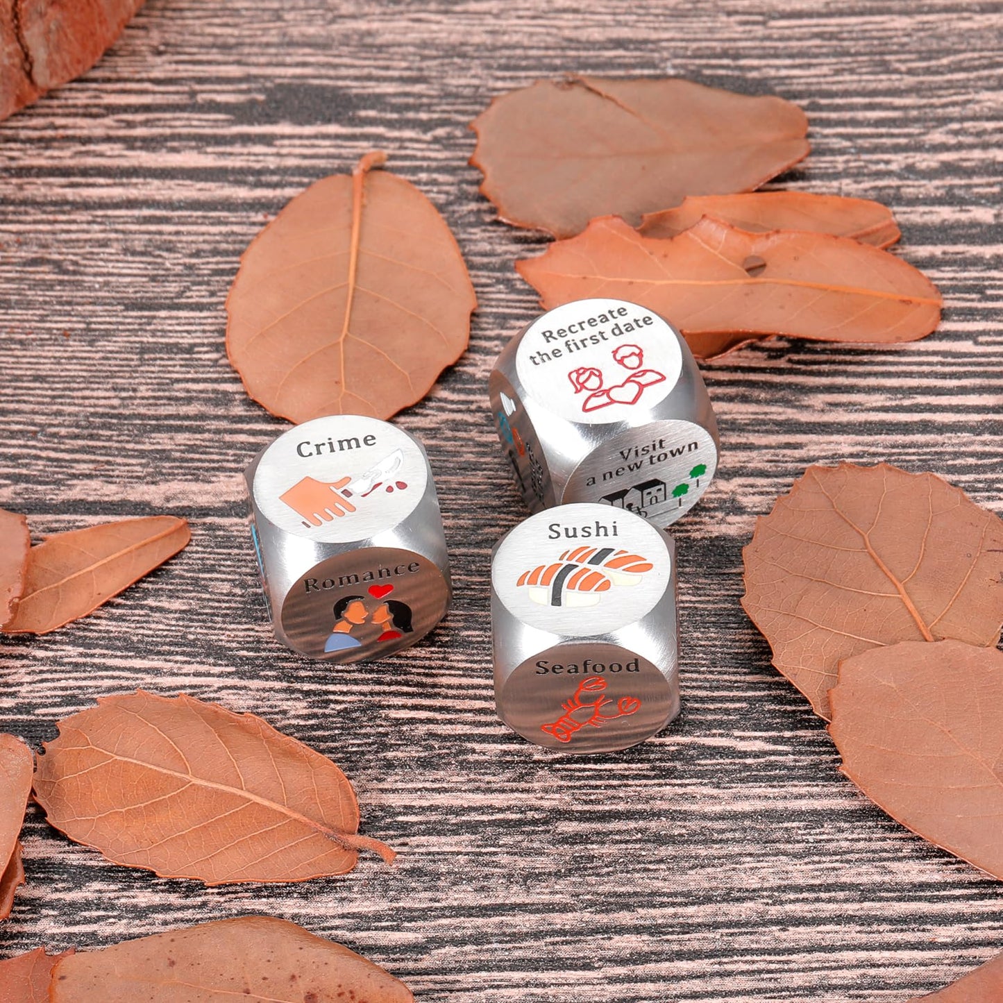 Easter Basket Stuffers for Teens Valentines Day Gifts for Him Her Food Decision Dice Decider Gifts for Boyfriend Husband Girlfri