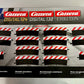 Carrera 20020568 Outside Shoulder Curve 4/15° (12), End Piece (2) Slot Car Track Accessory, Multicoloured