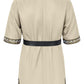 Kids Medieval Costume Boys Viking Tunic Knight Warrior Renaissance Shirts With Belt 4-6T Beige