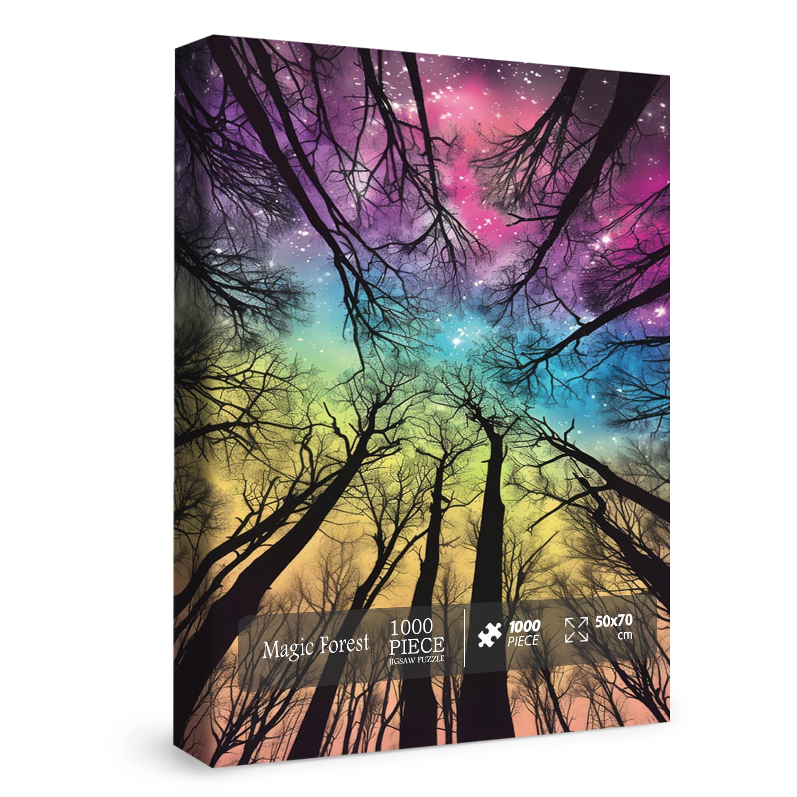 Impossible Magic Hard Puzzles for Adults 1000 Pieces, Difficult Funny Challenging Jigsaw Puzzles, Colorful Nature Art Puzzles