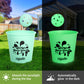 Ropoda Giant Yard Pong,Yard Games With Durable Buckets And Balls - Choose Red Large, Xl, Or Green - Glow In The Dark, Outdoor Game With Carry Bag For The Beach,Lawn, Great Gift Choice For Families