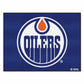 FANMATS NHL Edmonton Oilers Nylon Face All-Star Rug , 34x45