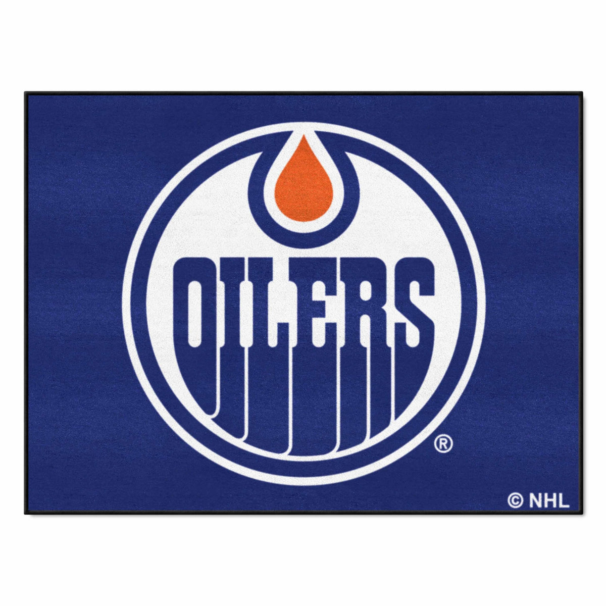FANMATS NHL Edmonton Oilers Nylon Face All-Star Rug , 34x45