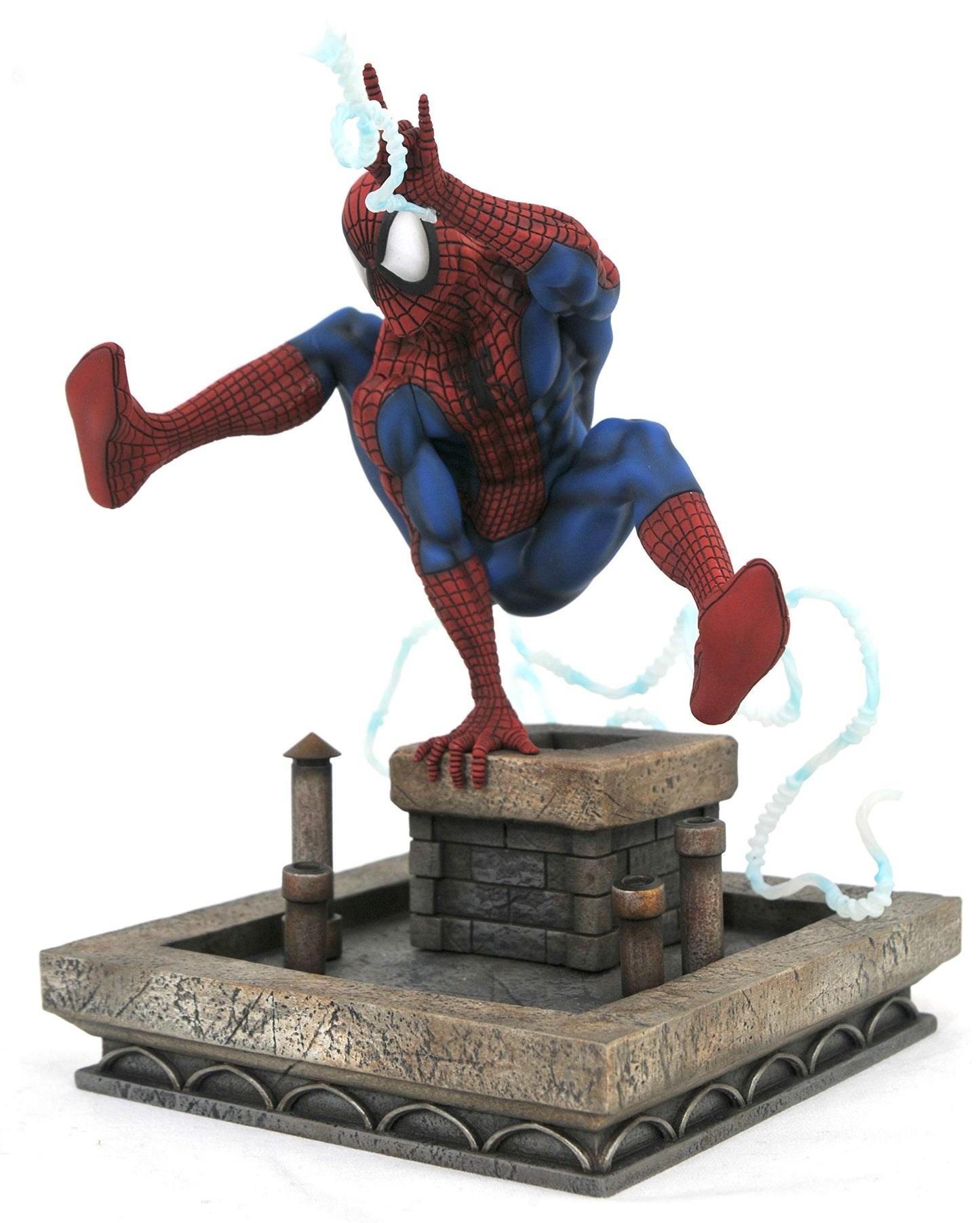 Diamond Select Toys Marvel Gallery: Spider-Man ('90S Version) Pvc Figure, Multicolor, 8 Inches
