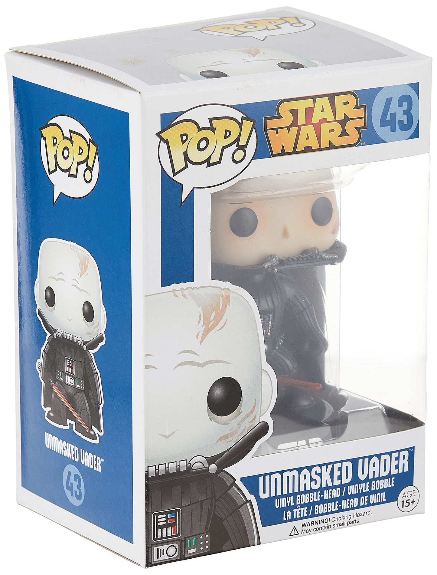 Funko Pop Star Wars: Unmasked Darth Vader Action Figure