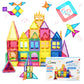 Cossy 60 Pcs Magnet Tiles Magnetic 3D Building Blocks Set Educational Construction Toys For 3+ Year Kids With Stronger Magnets, Rivets-Fastened, Educational,Recreational, Conventional