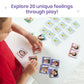 Hand2Mind Express Your Feelings Memory Match Game, Emotion Cards For Kids, Matching Card Game, Social Emotional Learning Activities, Play Therapy Games For Kids, Mindfulness For Kids, Calm Down Corner