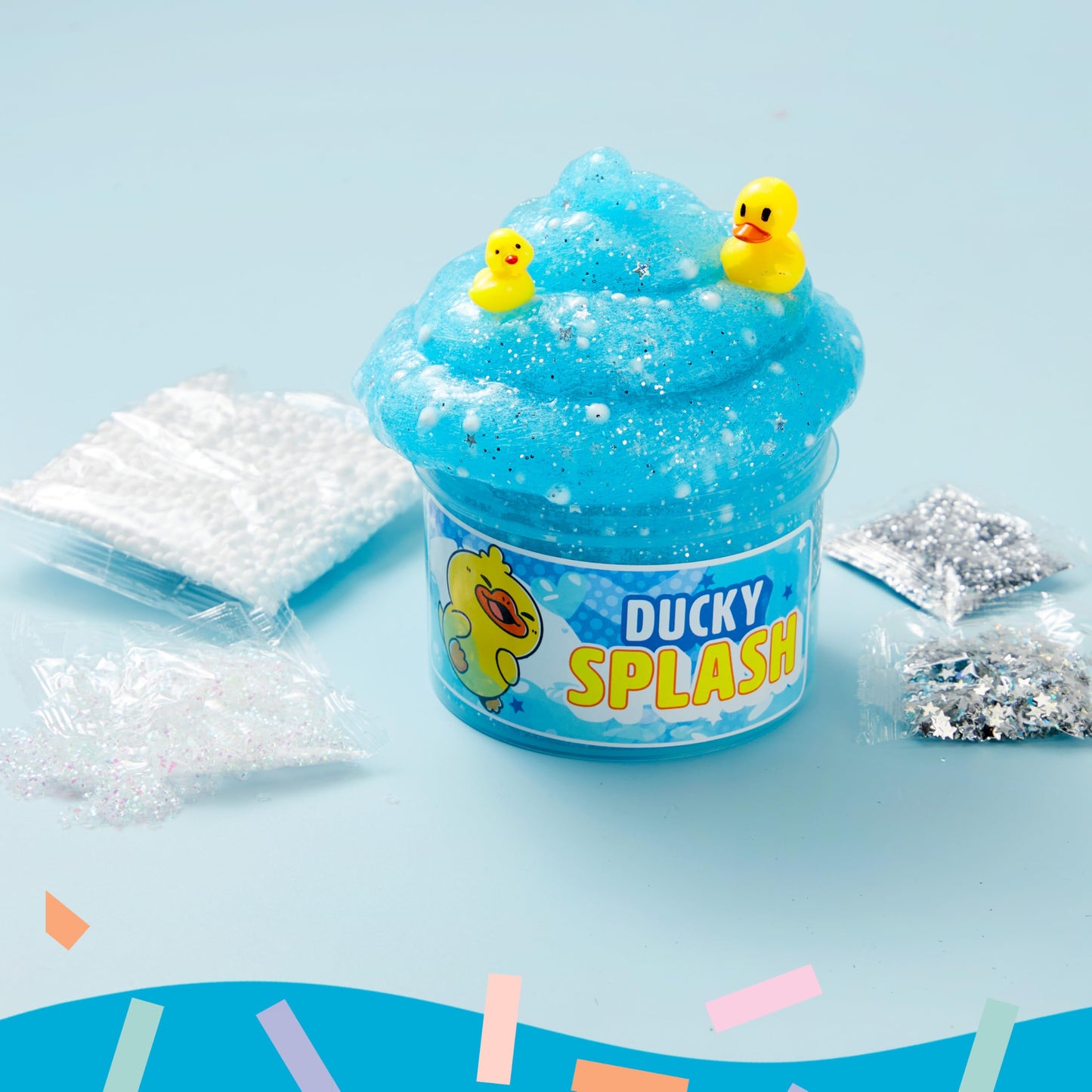 Joyin Bubble Bath Duck Slime - Soft, Non-Sticky, Mess-Free, Stress Relief Butter Slime Toys For Kids Classroom Reward, Boys And