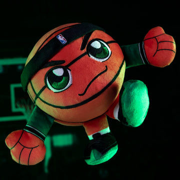 Bleacher Creatures Boston Celtics 8' Kuricha Basketball Sitting Plushies- Soft Chibi Inspired Plush