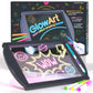 Marvins Magic - Neon Glow Craft Kit - Creative Set - Light Up Tracing Pad - Drawing Tablet Kids - Neon Magic Kit - Childrens Cr